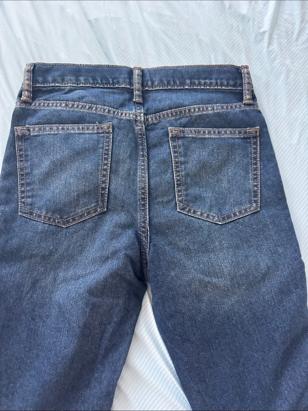 Kids Classic Dark Wash Straight-Leg Jeans